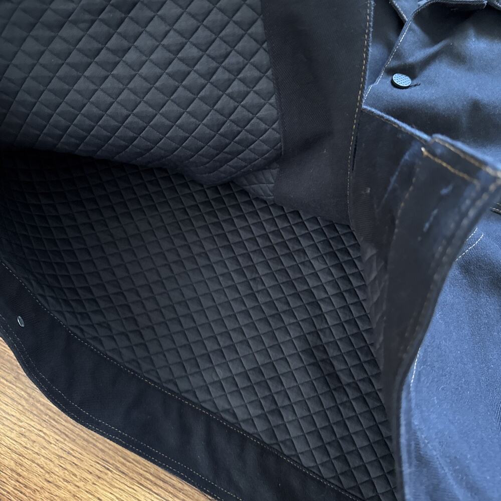 Kwame adusei KARD DENIM JACKET - ONE SIZE / BLACK - Picture 6 of 12